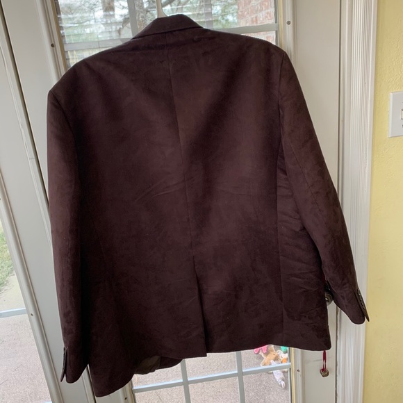 NWT Men’s Chaps Brushed Suede Sport Coat - Picture 4 of 5
